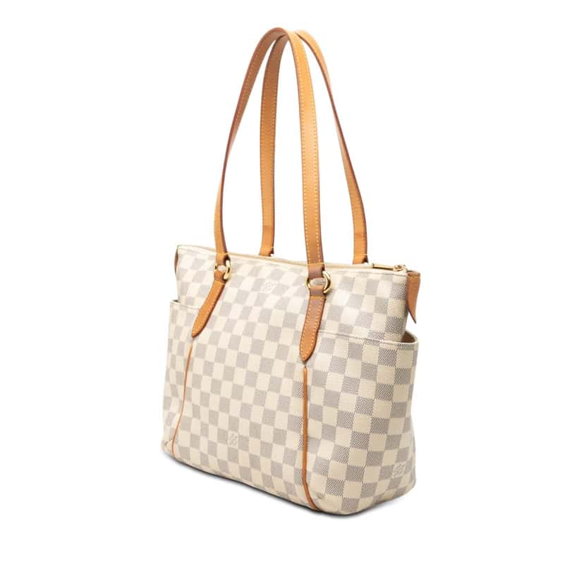 Louis Vuitton Damier Azur Totally PM White Very good condition - Back View