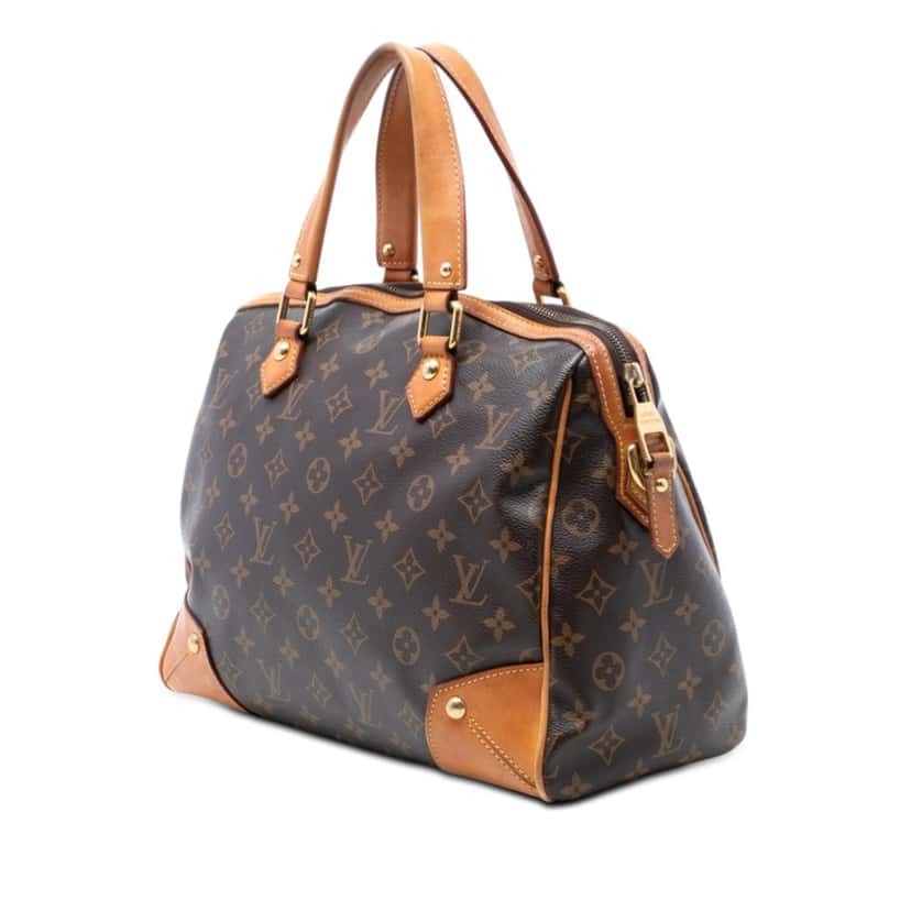Louis Vuitton Monogram Retiro PM Brown Very good condition - Back View