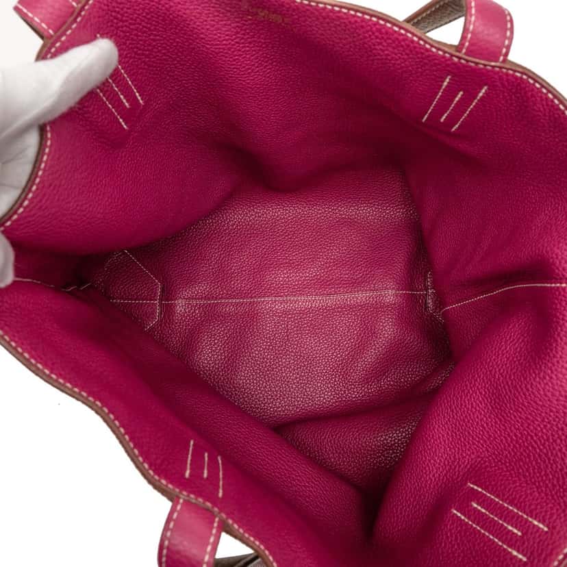 Hermès Clemence Double Sens 36 Brown Leather Very good condition - Model View