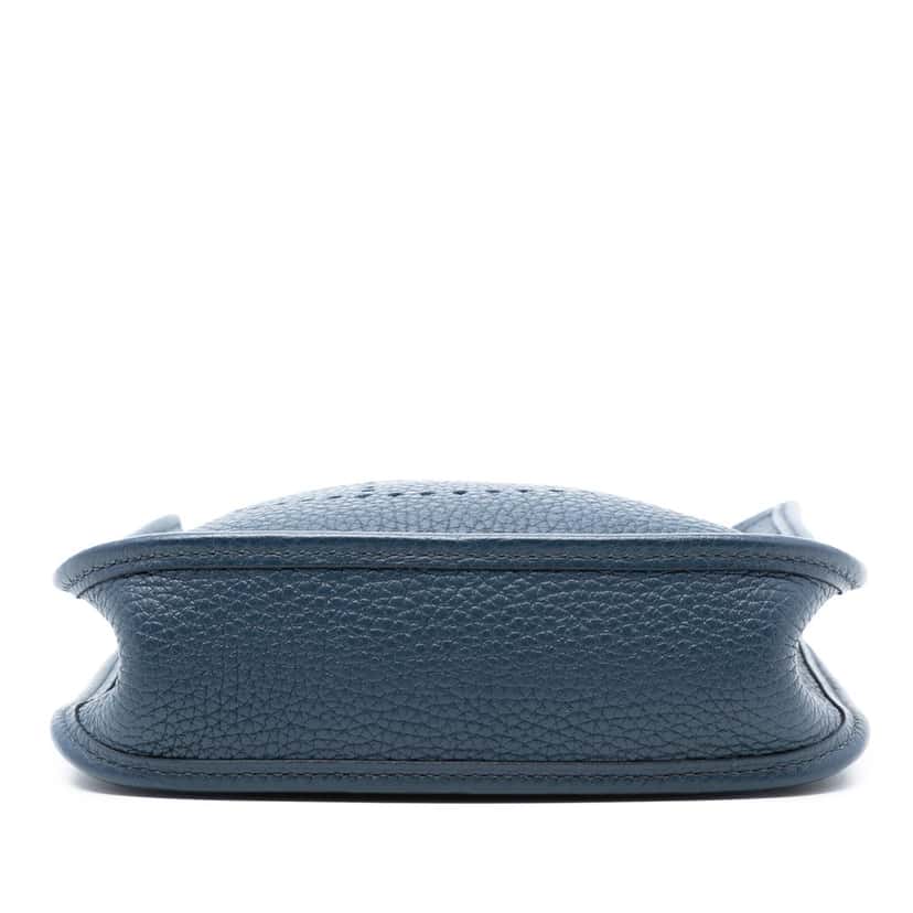 Hermès Clemence Evelyne 16 Amazone Blue Leather Very good condition - Inside View