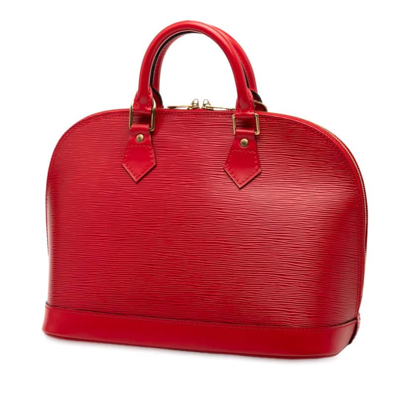 Louis Vuitton Epi Alma PM Red Leather Very good condition - Back View