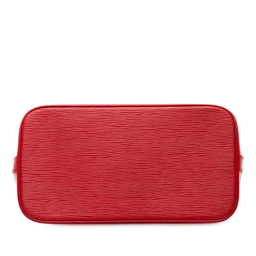 Louis Vuitton Epi Alma PM Red Leather Very good condition - Inside View
