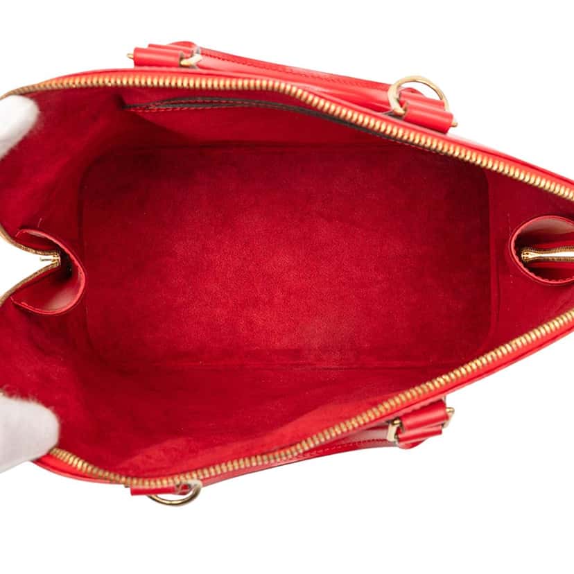 Louis Vuitton Epi Alma PM Red Leather Very good condition - Model View
