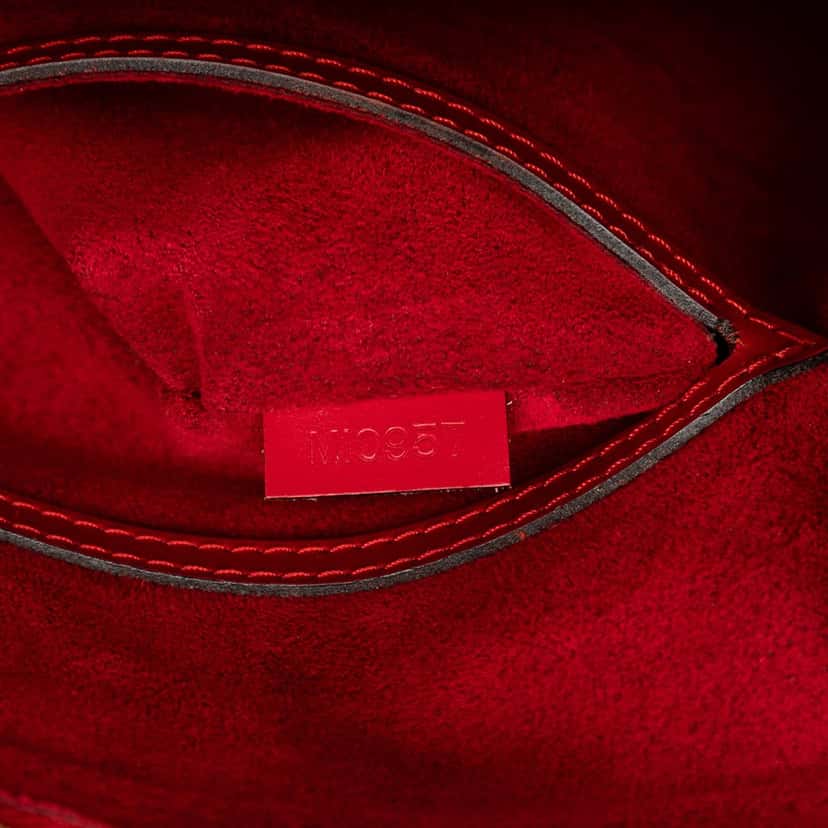 Louis Vuitton Epi Alma PM Red Leather Very good condition - Box View