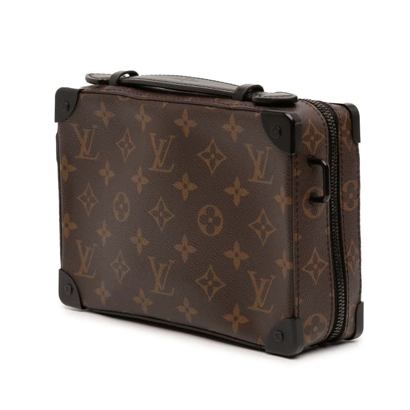 Louis Vuitton Monogram Macassar Handle Soft Trunk Brown Very good condition - Back View