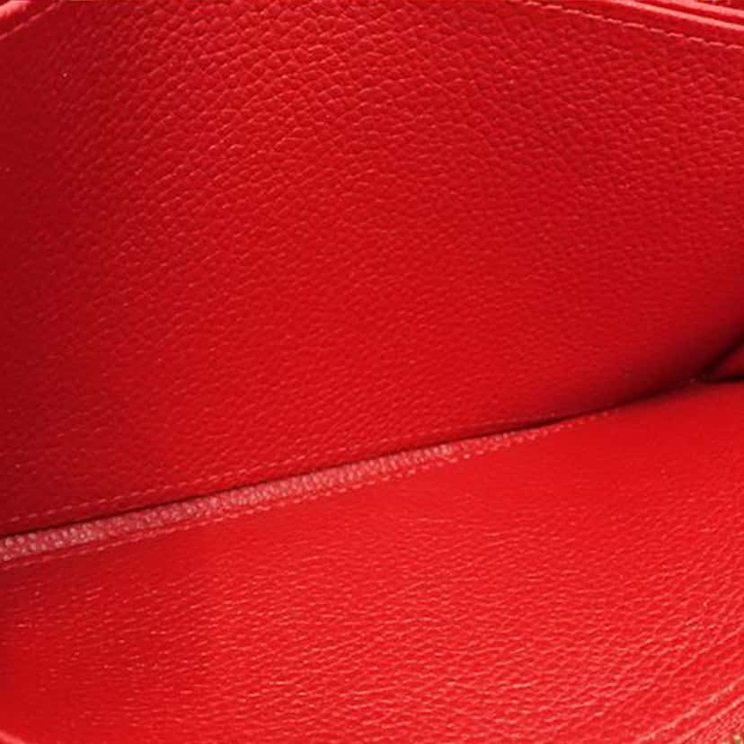Louis Vuitton Monogram Empreinte Zippy Wallet Red Leather Very good condition - Box View