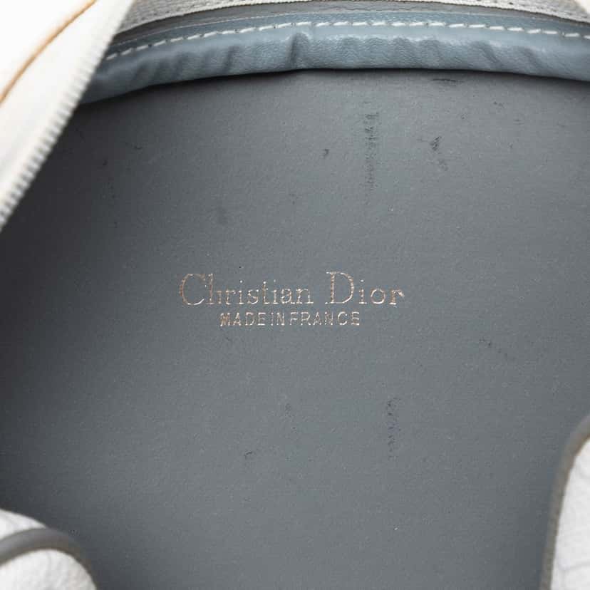 Dior Honeycomb Coated Canvas Crossbody White Very good condition - Box View