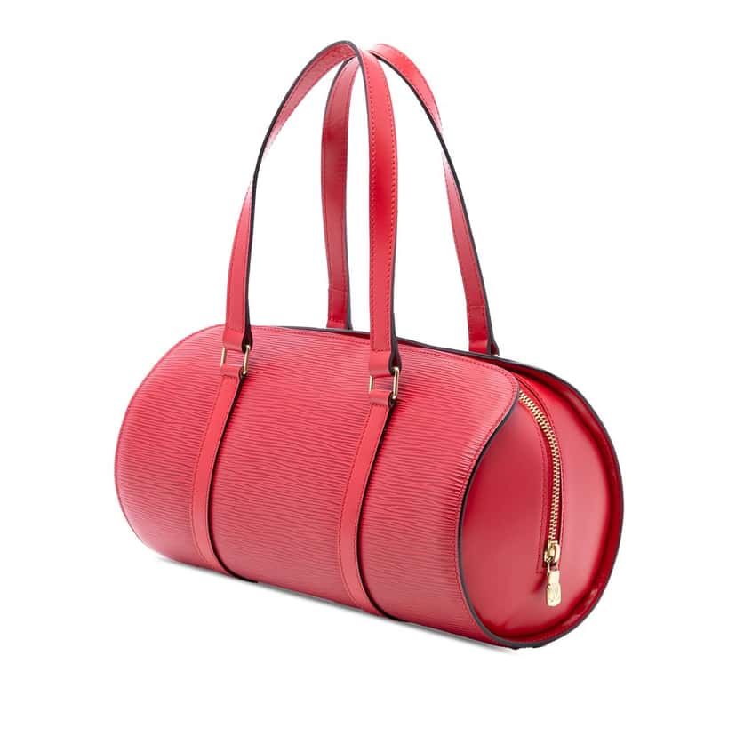 Louis Vuitton Epi Soufflot Red Leather Very good condition - Back View