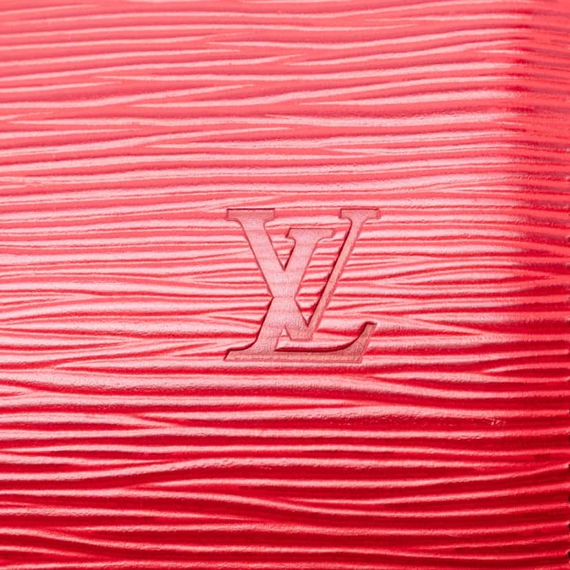 Louis Vuitton Epi Soufflot Red Leather Very good condition - Box View