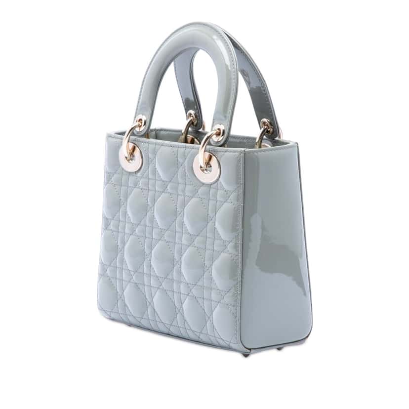 Dior Small Patent Cannage Lady Dior Other Leather Very good condition - Back View