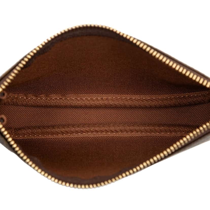 Louis Vuitton Monogram Mini Pochette Accessoires Brown Very good condition - Model View
