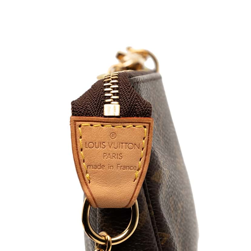 Louis Vuitton Monogram Mini Pochette Accessoires Brown Very good condition - Box View