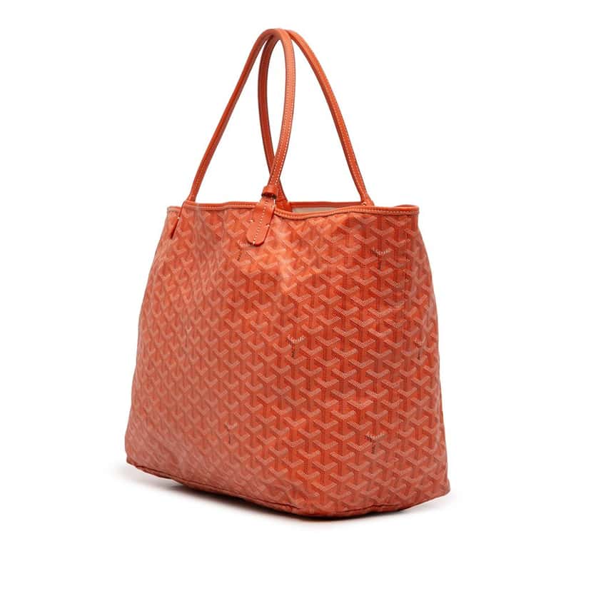 Goyard Goyardine Saint Louis PM Orange Very good condition - Back View