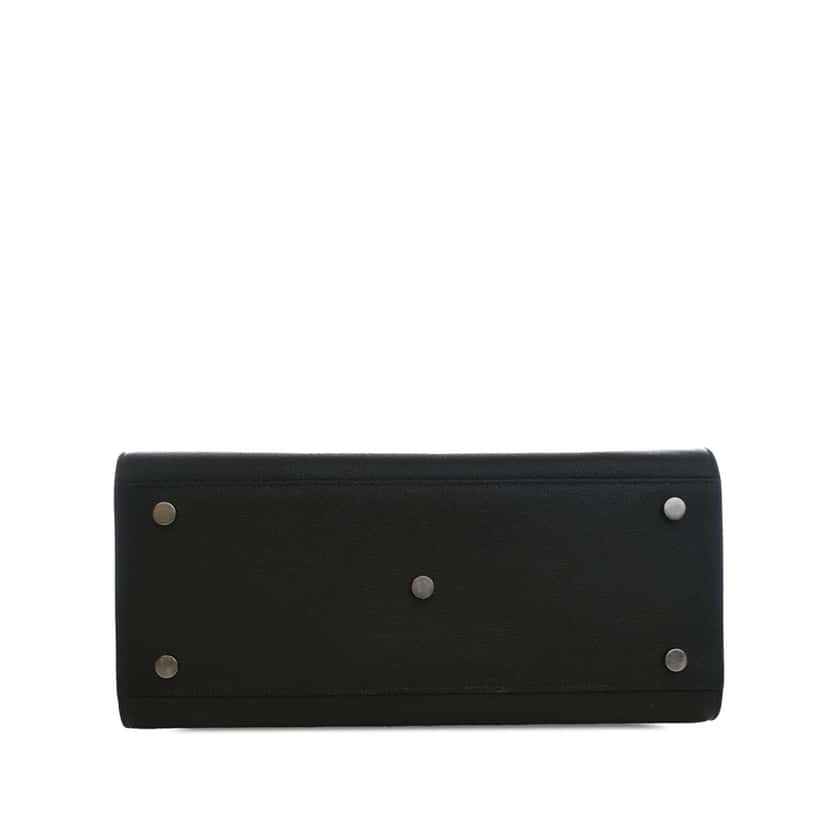 Saint Laurent Small Grained Calfskin Sac de Jour Satchel Other Leather Very good condition - Inside View