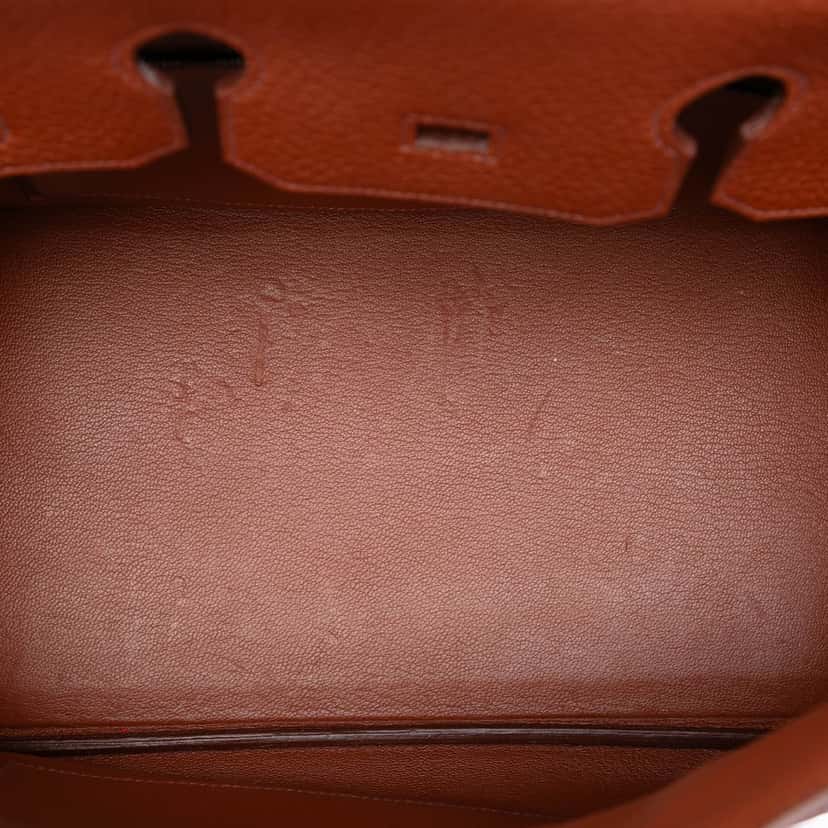 Hermès Togo Birkin Retourne 35 Red Leather Very good condition - Model View