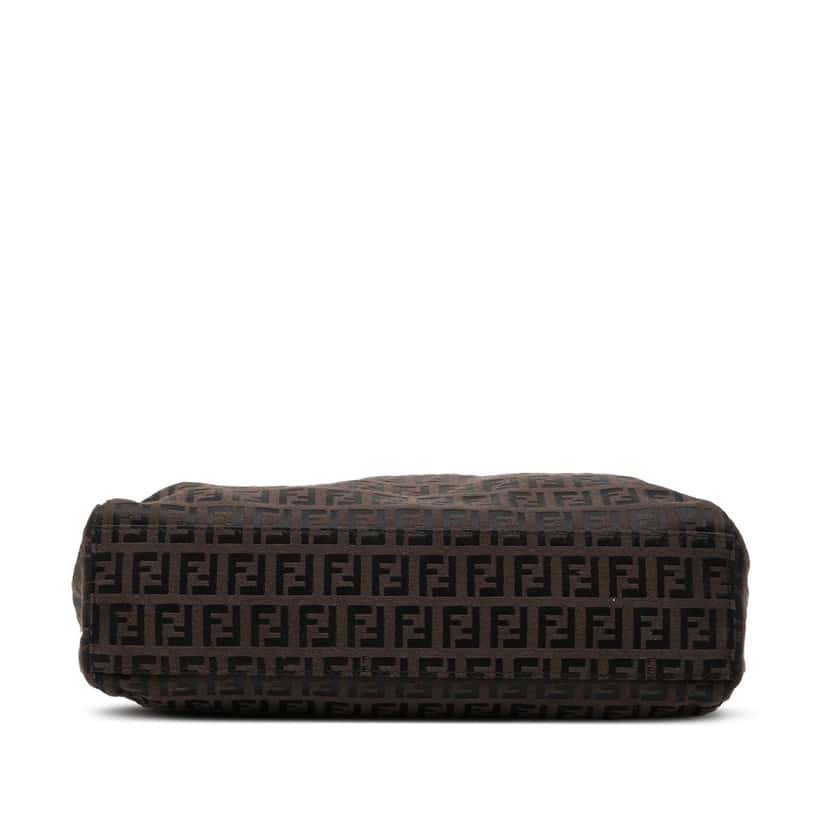 Fendi Zucchino Canvas Handbag Brown Very good condition - Inside View