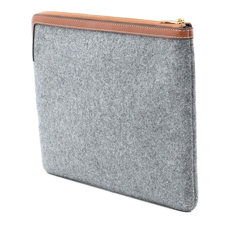 Celine Felt Logo Flat Pouch Other Very good condition - Back View