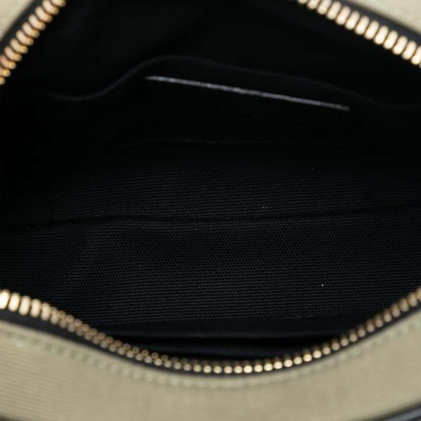 Saint Laurent Small Canvas Camp Camera Bag Green Very good condition - Model View