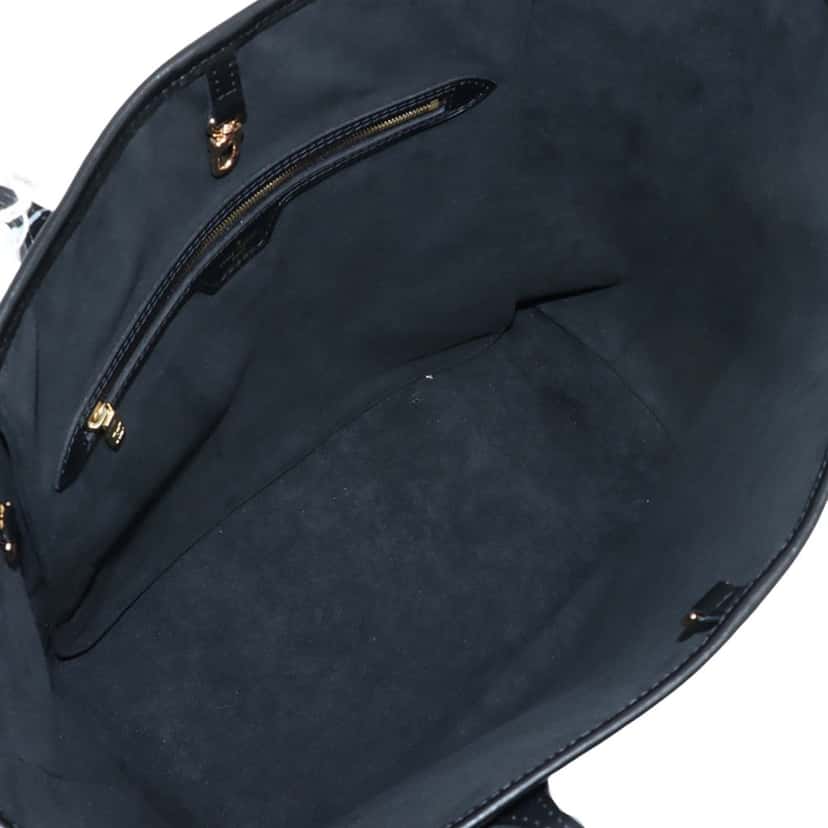 Louis Vuitton Monogram Game On Neverfull MM Black Very good condition - Inside View