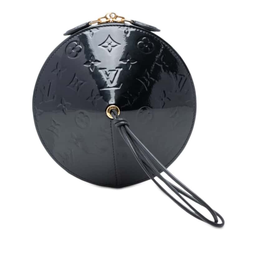 Louis Vuitton Monogram Vernis Toupie Black Leather Very good condition - Front View