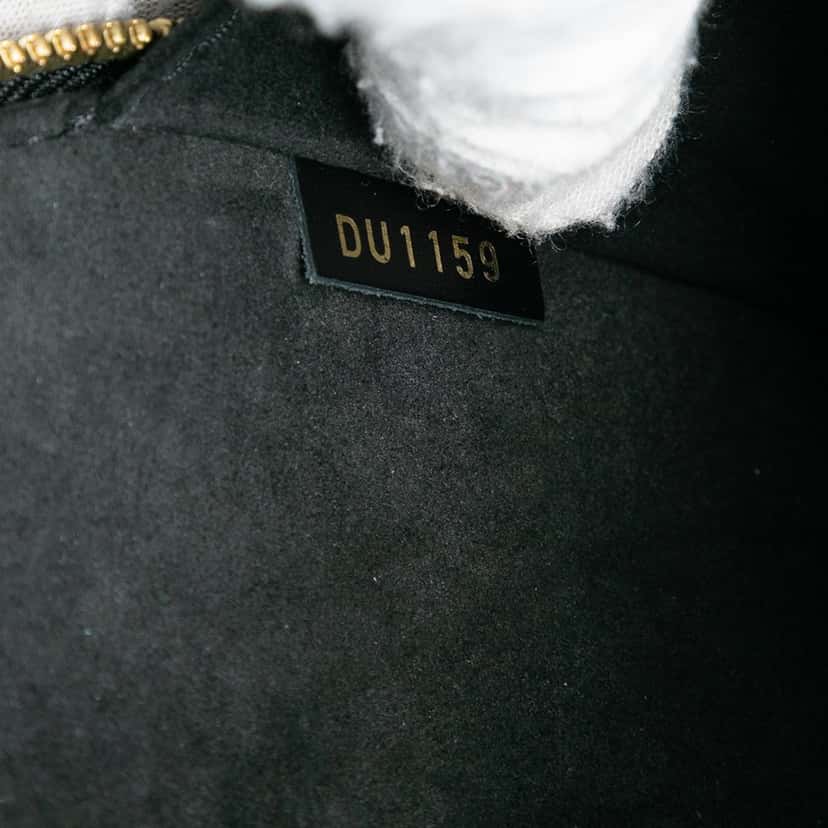 Louis Vuitton Monogram Vernis Toupie Black Leather Very good condition - Box View