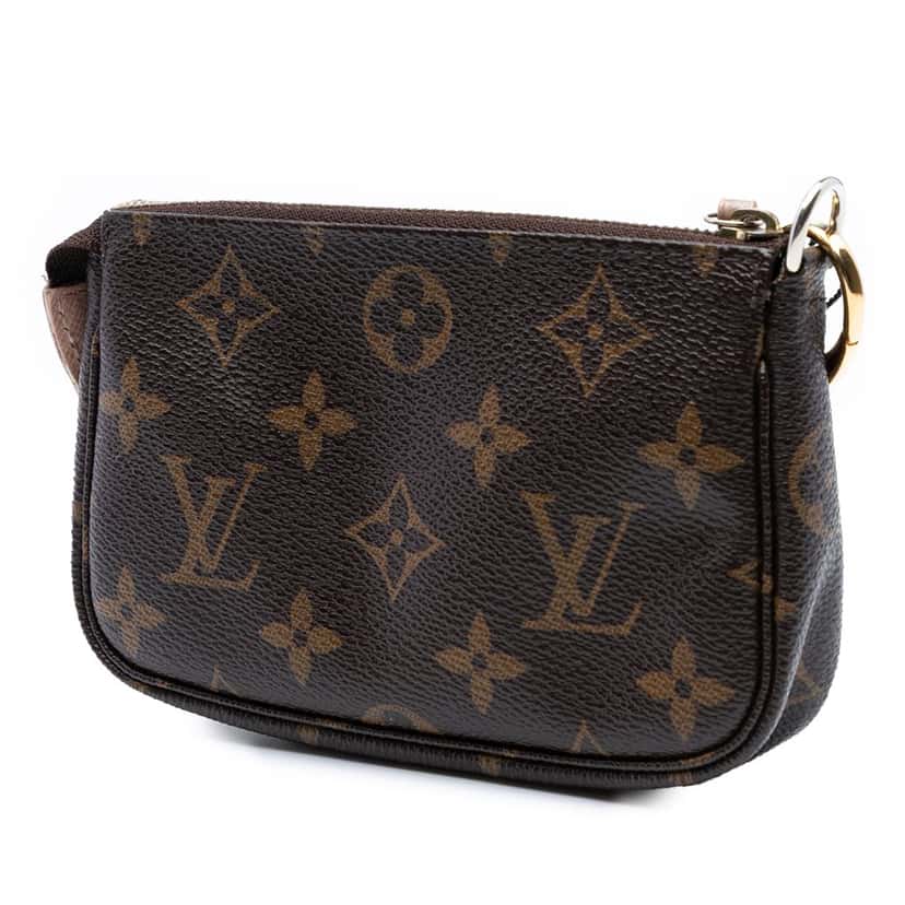 Louis Vuitton Monogram Affiche Mini Pochette Accessoires Brown Very good condition - Back View
