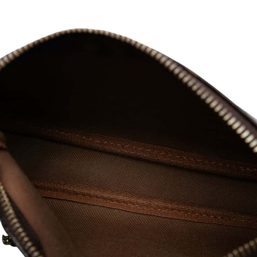 Louis Vuitton Monogram Affiche Mini Pochette Accessoires Brown Very good condition - Model View