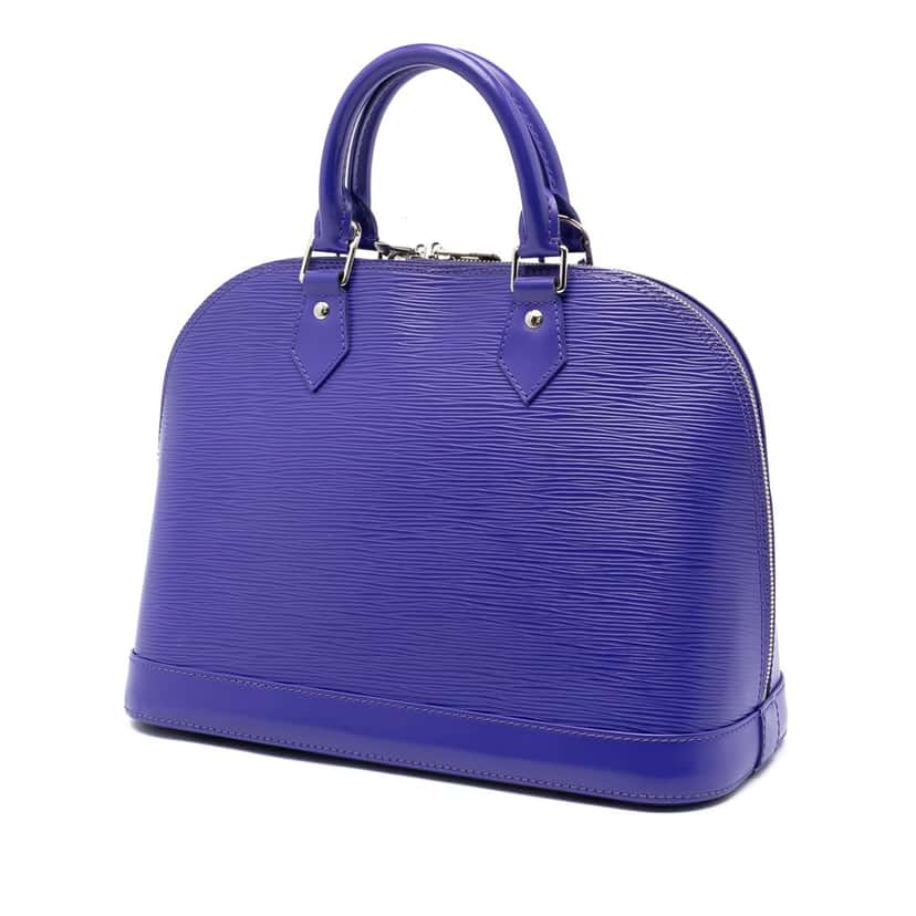 Louis Vuitton Epi Alma PM Purple Leather Very good condition - Back View
