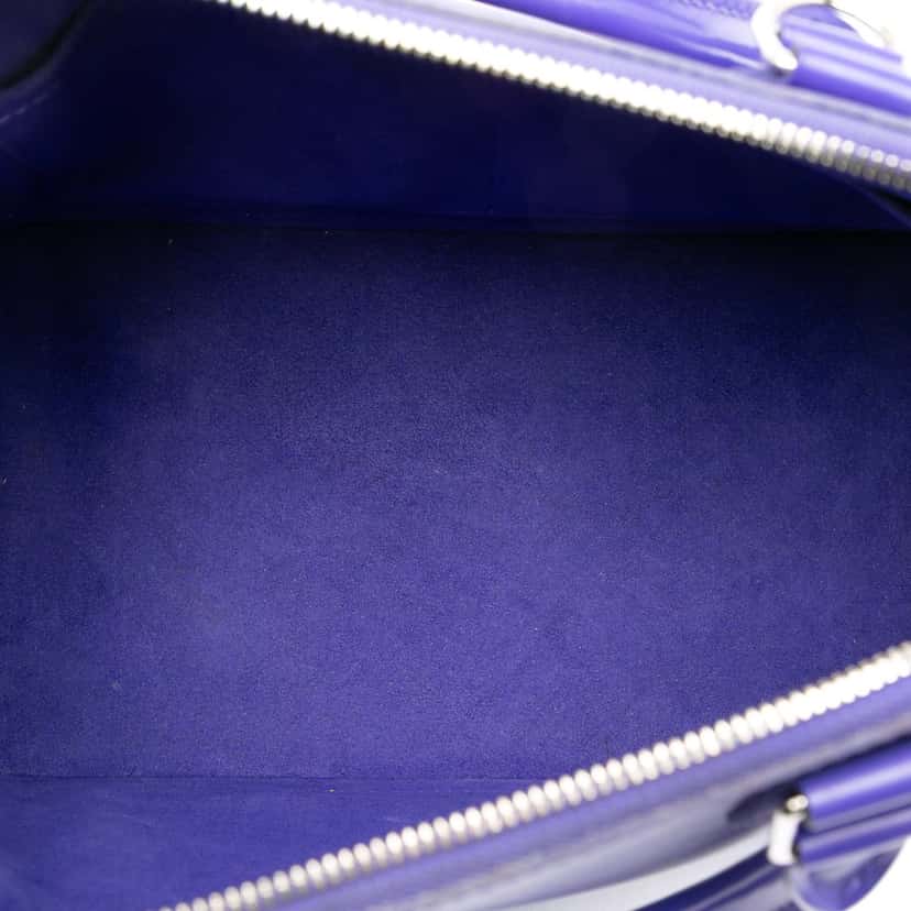 Louis Vuitton Epi Alma PM Purple Leather Very good condition - Model View