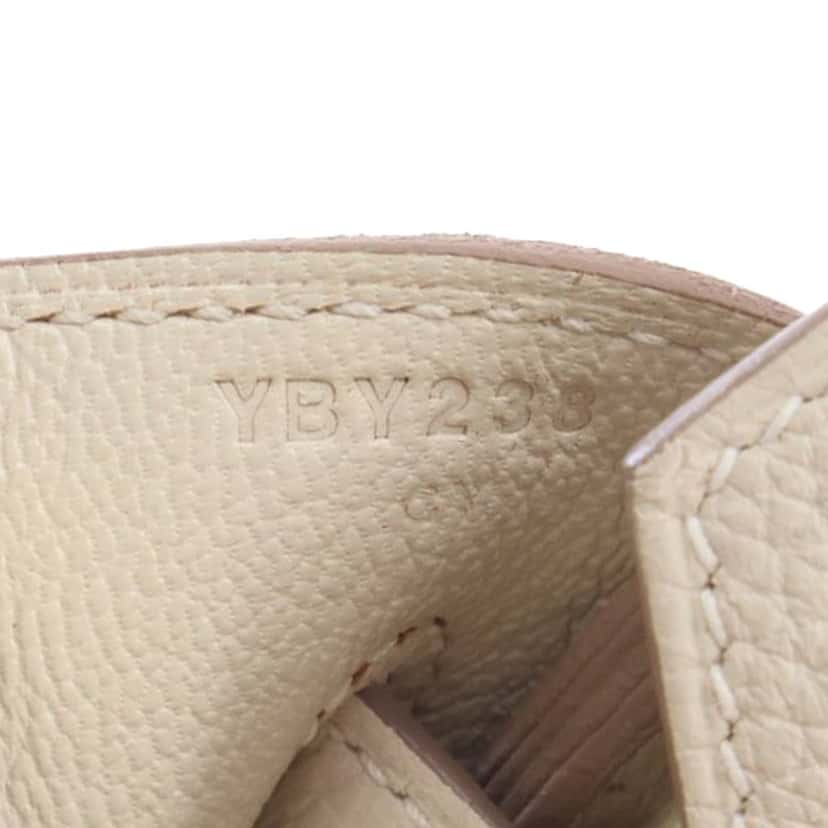Hermès Togo Birkin Retourne 30 White Leather Very good condition - Box View
