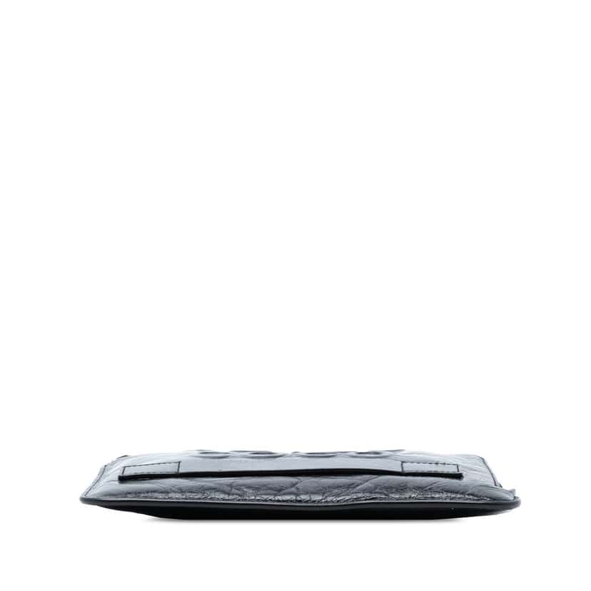 Chanel Aged Calfskin Votez Coco Clutch Black Leather Very good condition - Inside View