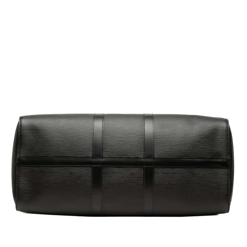 Louis Vuitton Epi Keepall 50 Black Leather Very good condition - Inside View