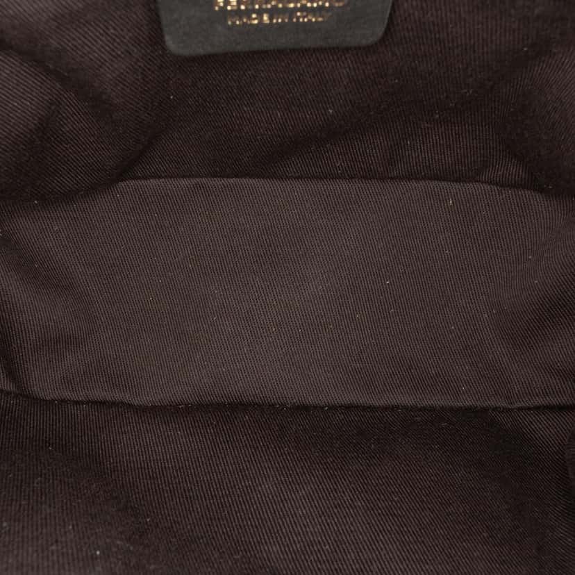 Ferragamo Mini Leather Star Satchel Black Leather Very good condition - Model View