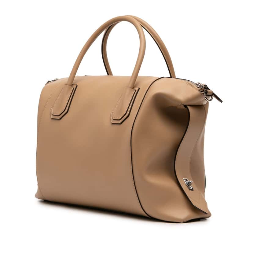 Givenchy Medium Smooth Calfskin Antigona Soft Bag Brown Leather Very good condition - Back View