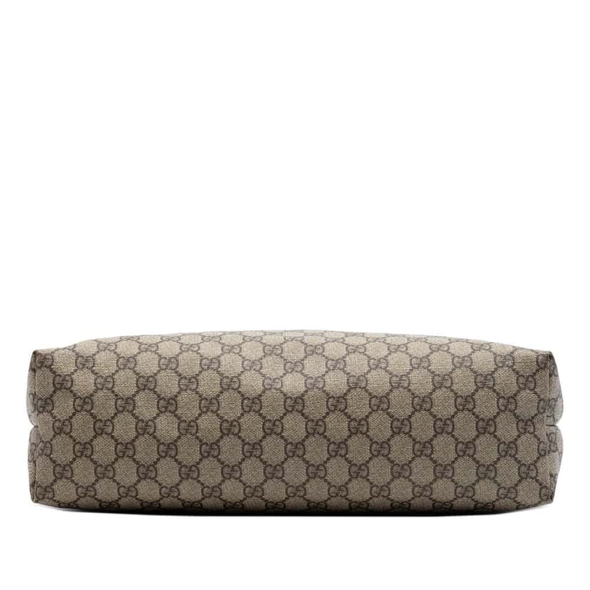 Gucci Medium GG Supreme Web Loop Tote Beige Very good condition - Inside View
