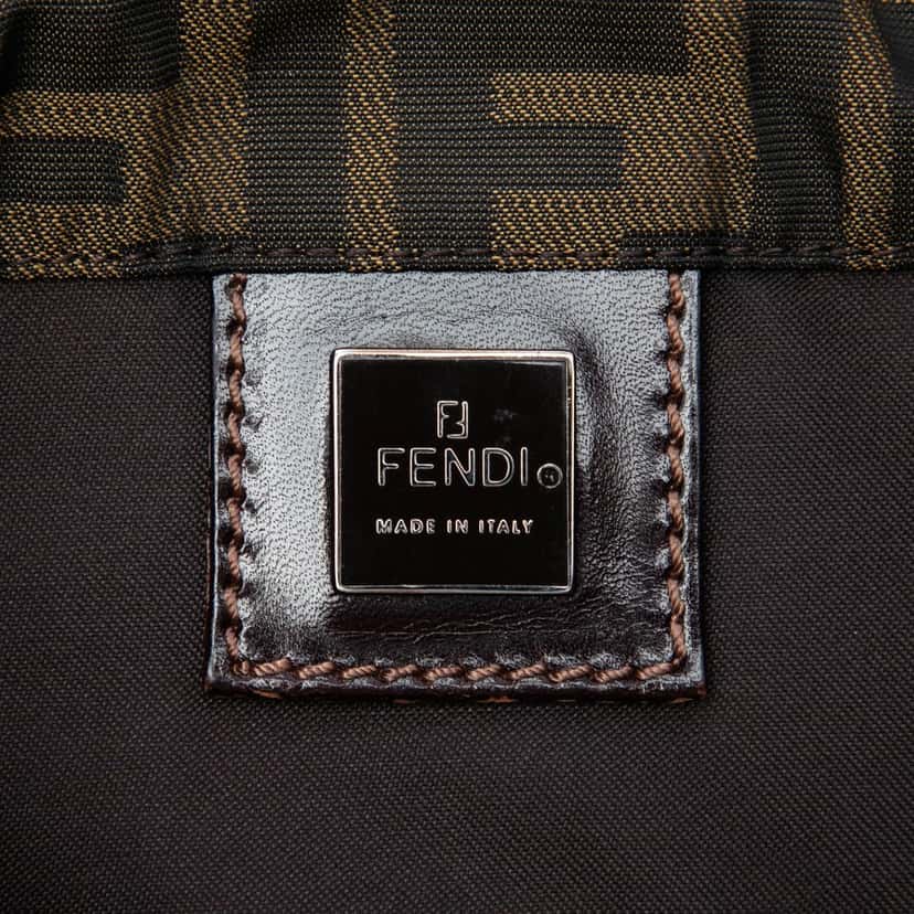 Fendi Zucca Canvas Tote Brown Very good condition - Box View