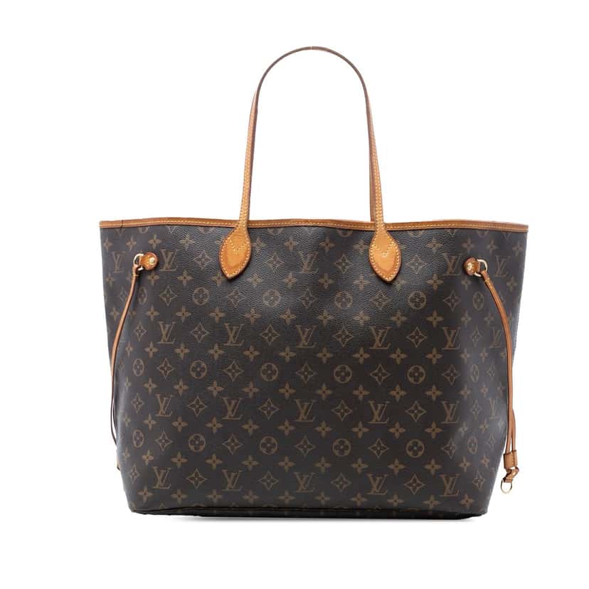 Louis Vuitton Monogram Neverfull GM Brown Very good condition - Front View