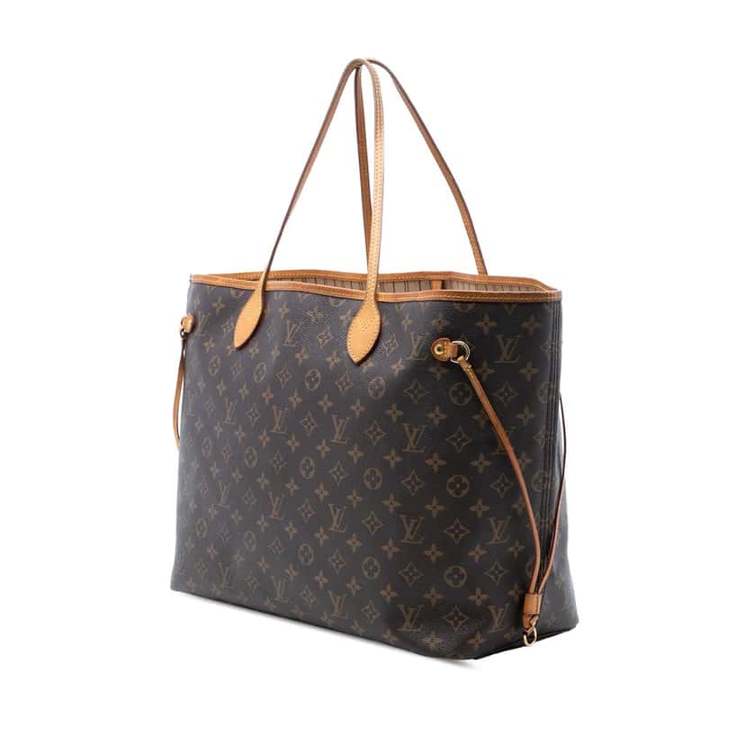 Louis Vuitton Monogram Neverfull GM Brown Very good condition - Back View