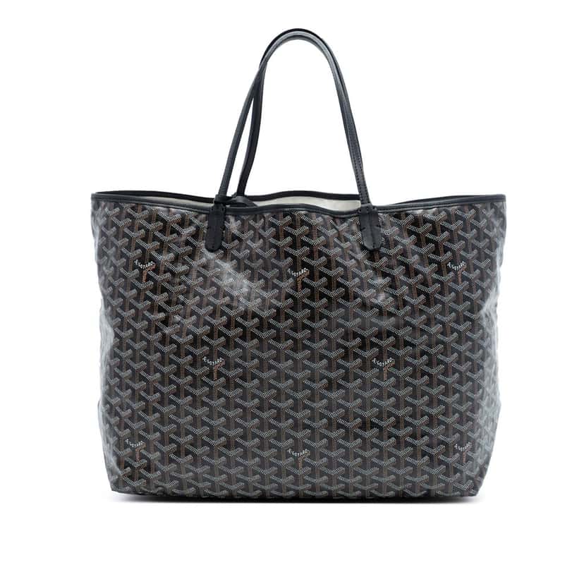 Goyard Goyardine Saint Louis GM Black Never worn, with tag - Front View