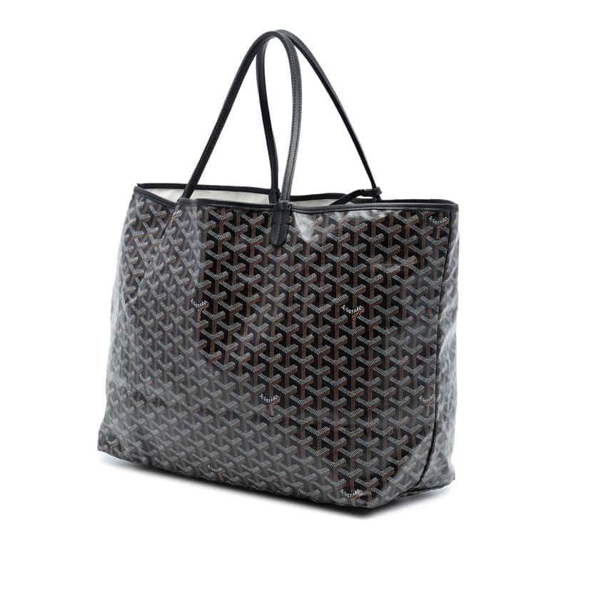 Goyard Goyardine Saint Louis GM Black Never worn, with tag - Back View