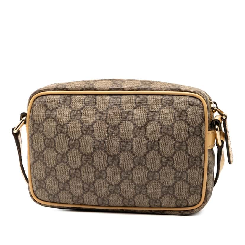 Gucci GG Supreme Crossbody Beige Very good condition - Back View