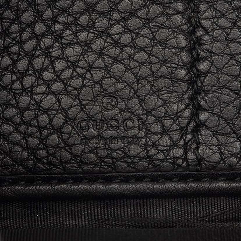 Gucci Calfskin Soho Zip Around Continental Wallet Black Leather Very good condition - Box View
