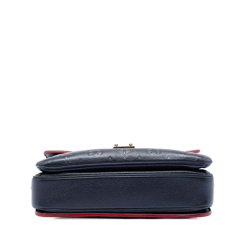 Louis Vuitton Monogram Empreinte Pochette Metis Blue Leather Very good condition - Inside View