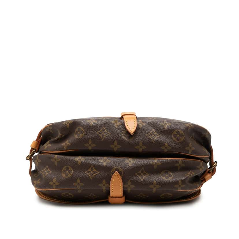 Louis Vuitton Monogram Saumur 30 Brown Good condition - Inside View