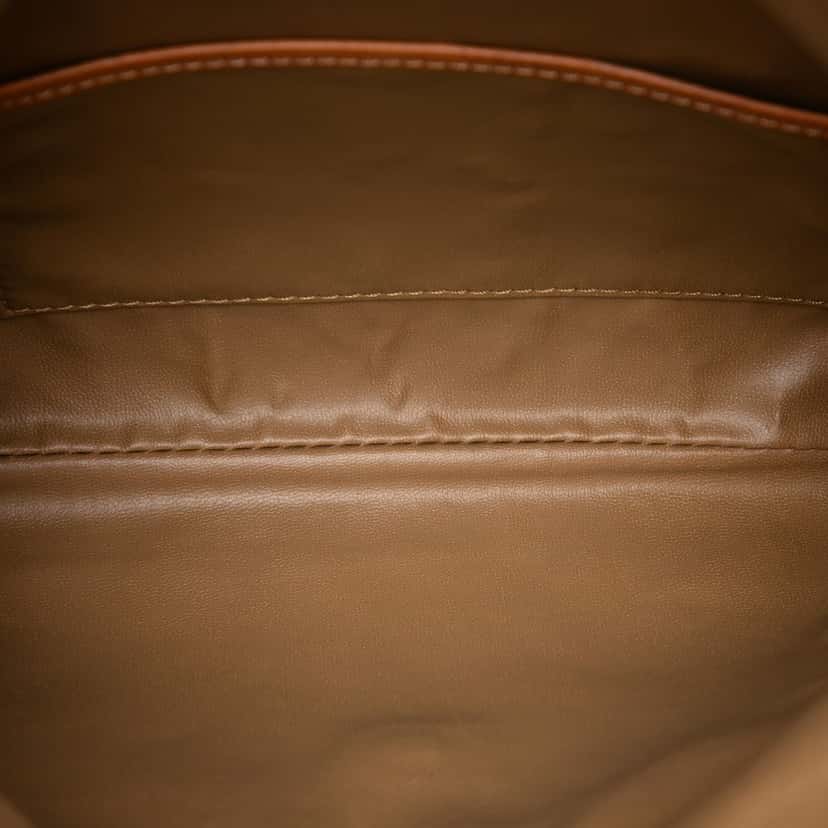 Celine Macadam Coated Canvas Clutch Beige Very good condition - Model View