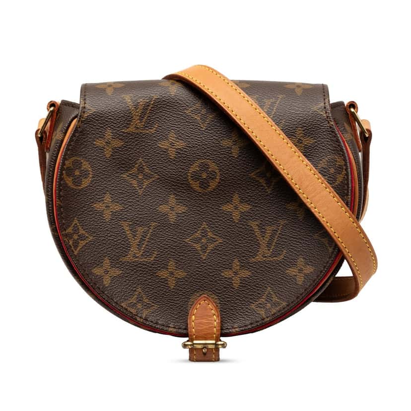 Louis Vuitton Monogram Sac Tambourine Brown Very good condition - Front View
