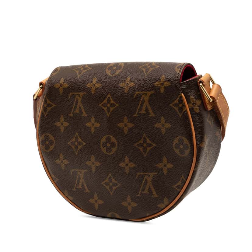 Louis Vuitton Monogram Sac Tambourine Brown Very good condition - Back View