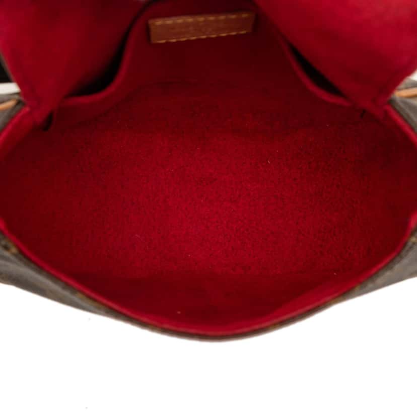 Louis Vuitton Monogram Sac Tambourine Brown Very good condition - Model View