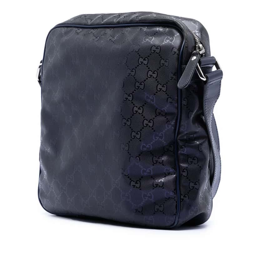 Gucci GG Imprime Crossbody Blue Very good condition - Back View