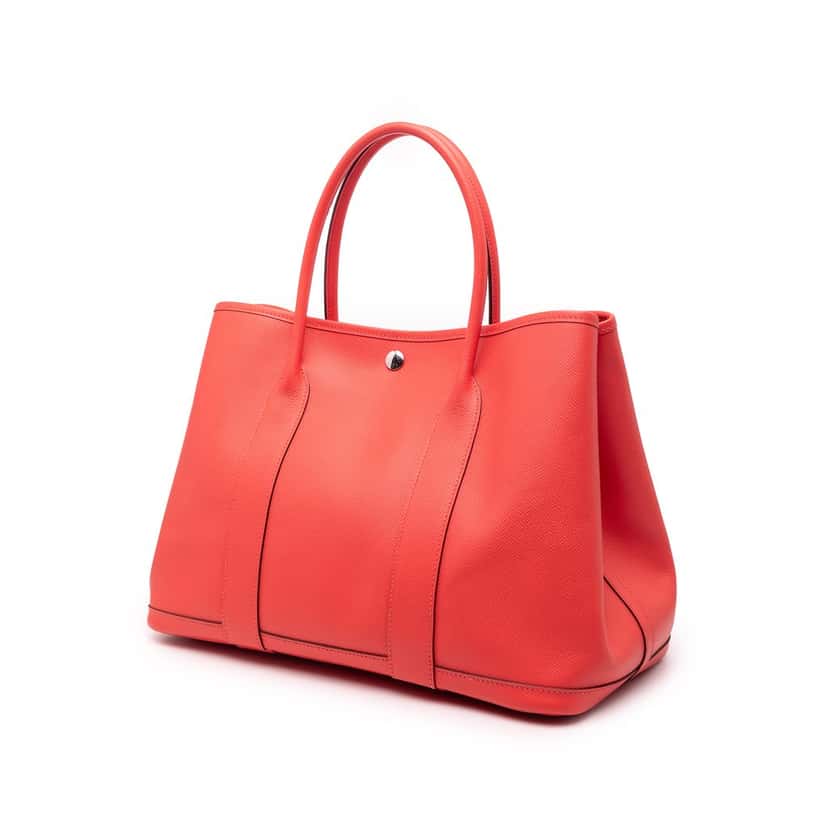 Hermès Negonda Garden Party 36 Pink Leather Very good condition - Back View